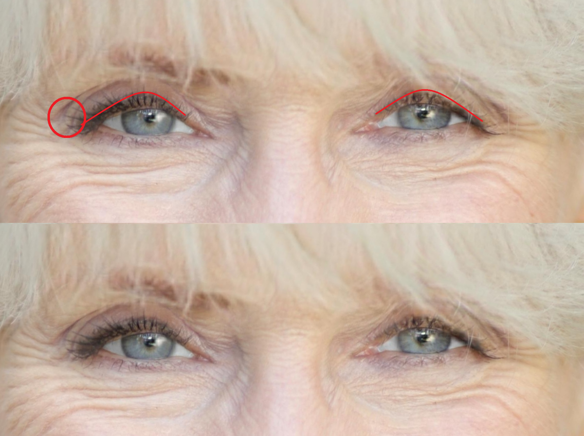 В итоге глаза вроде и выделены, но при этом в них нет ни блеска, ни интереса к происходящему