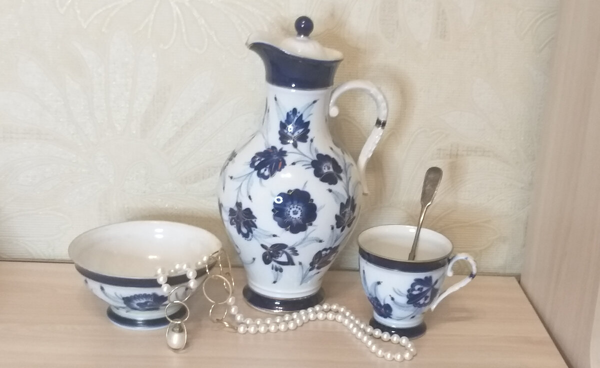 Прибор для воды "Декоративные цветы"