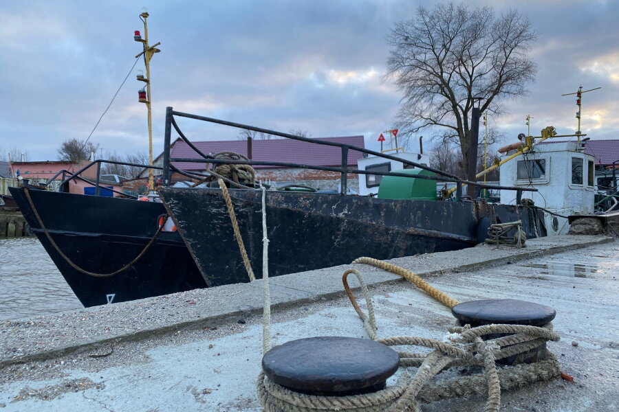 Бот ММО - справа. Фото предоставлено пресс-службой музея Мирового океана