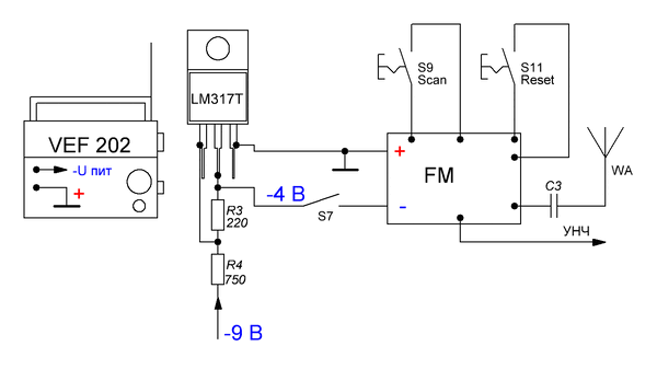 Fm2819 схема включения