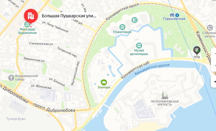 Санкт-Петербург, Большая Пушкарская улица, дом 7