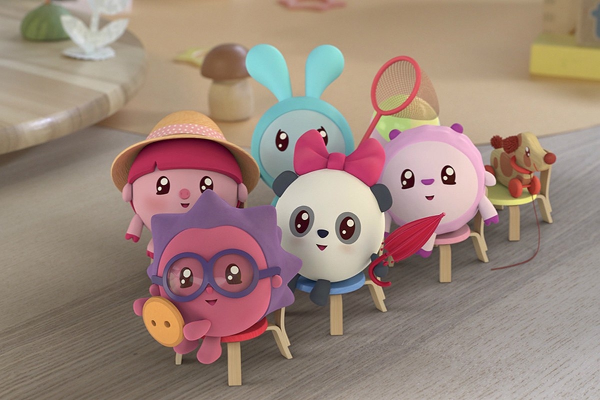 Кадр из мультсериала Малышарики