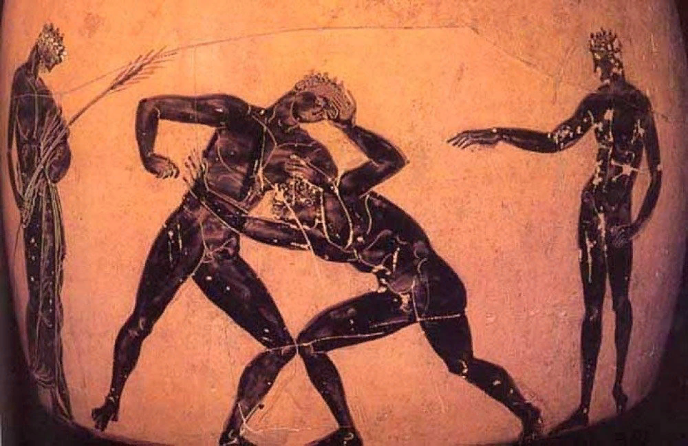 Панкратион в древней Греции. Панкратион вид спорта в древней Греции. Греко-Римская борьба в древней Греции.