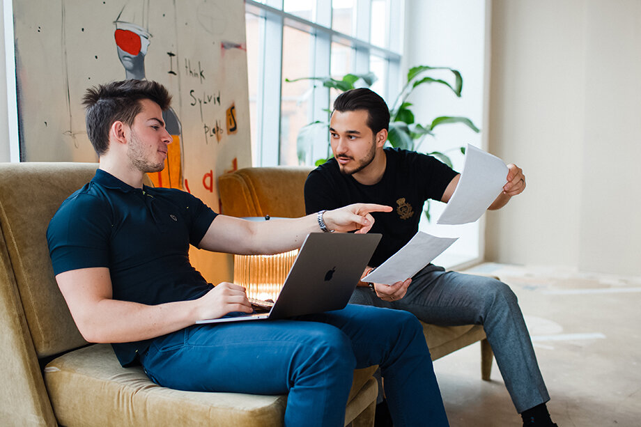 Стартаперы за работой.
Фото: из личного архива