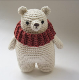 Белый мишка описание амигуруми | Hi Amigurumi