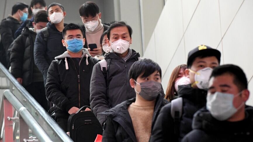 China News сообщило о новом очаге коронавируса в КНР Global Look Press / Li An / XinHua