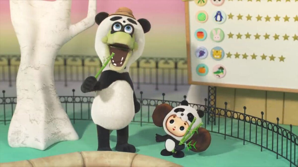 Тут примерили образ панд