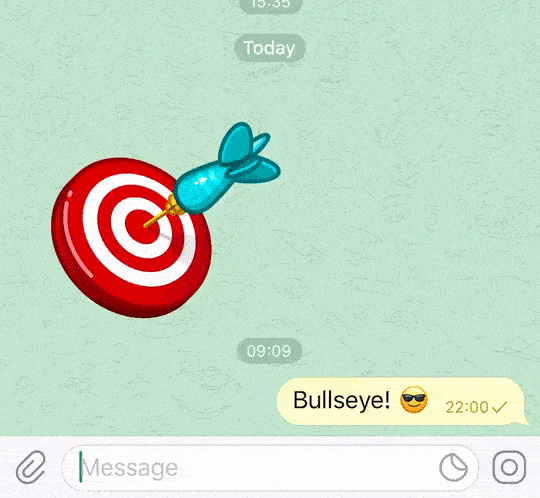 Дротики Telegram