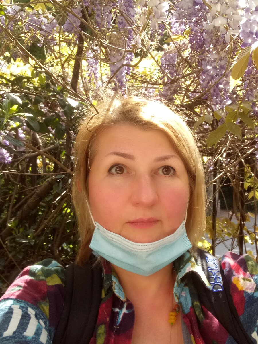 не верится, что вышла погулять