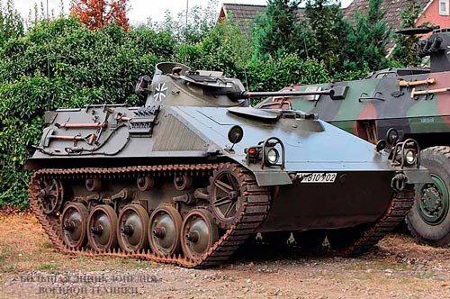 Боевая разведывательная машина Бундесвера SPz. 11-2 «Kurz»