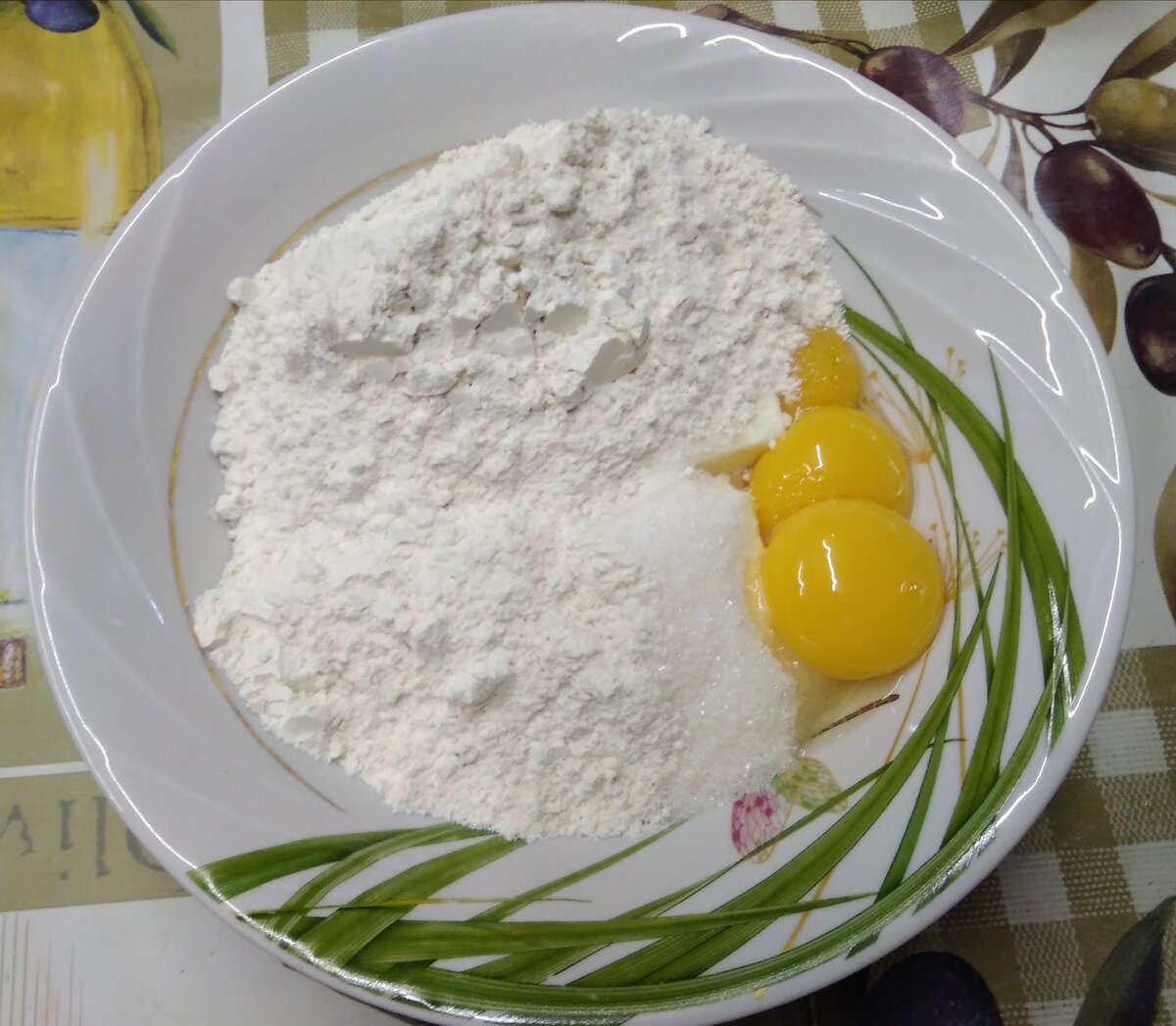 Банановый пирог воздушный
