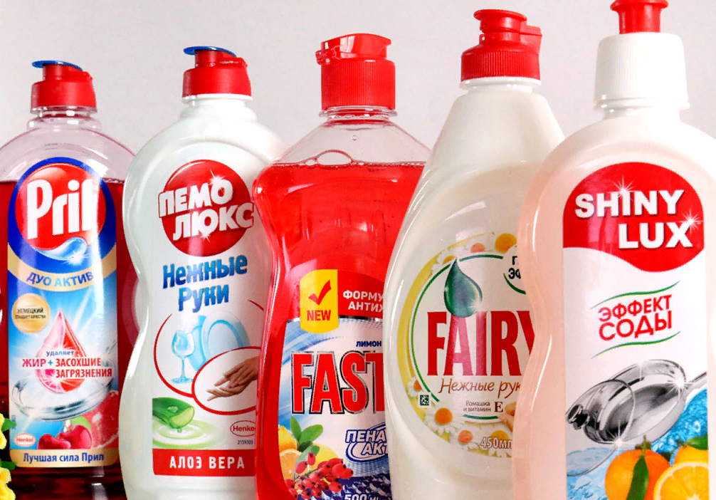 фото из свободного источника интернета.Моющие средства для посуды