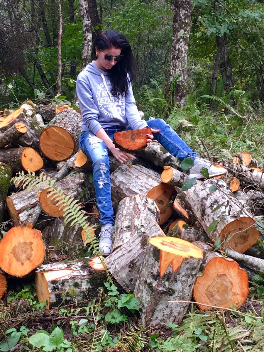 Очередная остановка и долька деревянного арбуза..