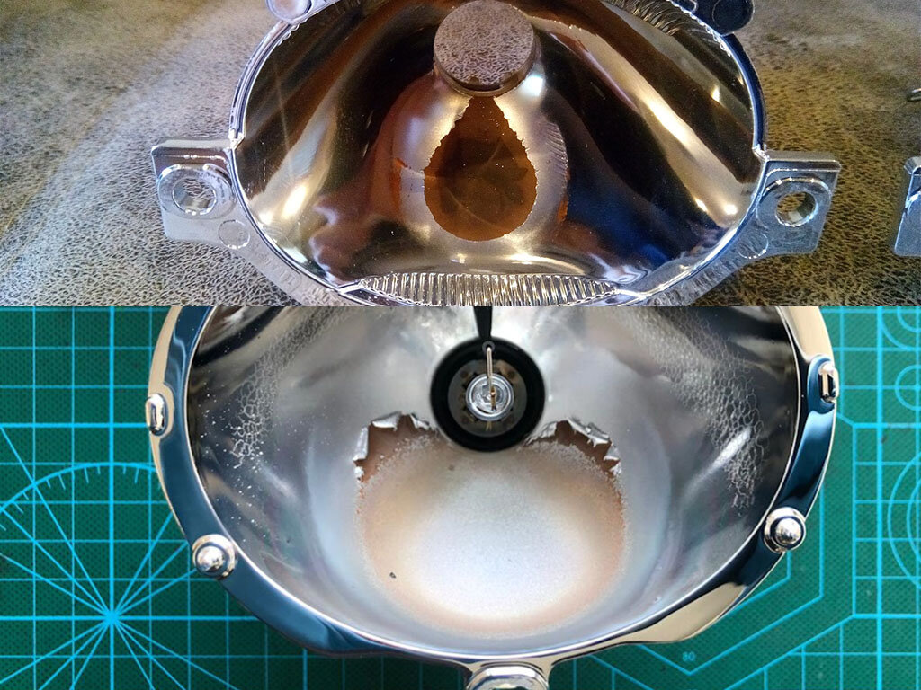 выгоревшие линзы