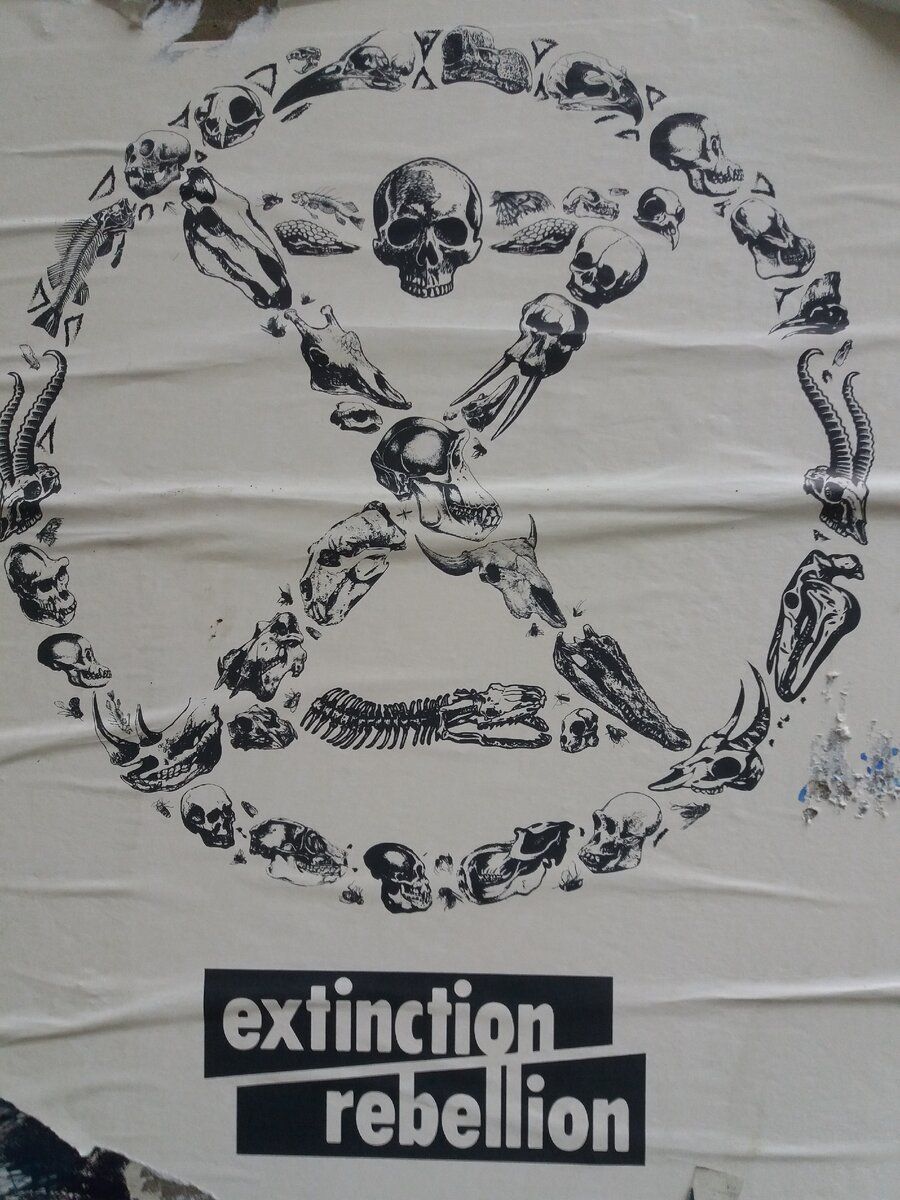 Extinction Rebellion (Восстание против вымирания) — социально-политическое движение против климатических изменений и потери биологического разнообразия.