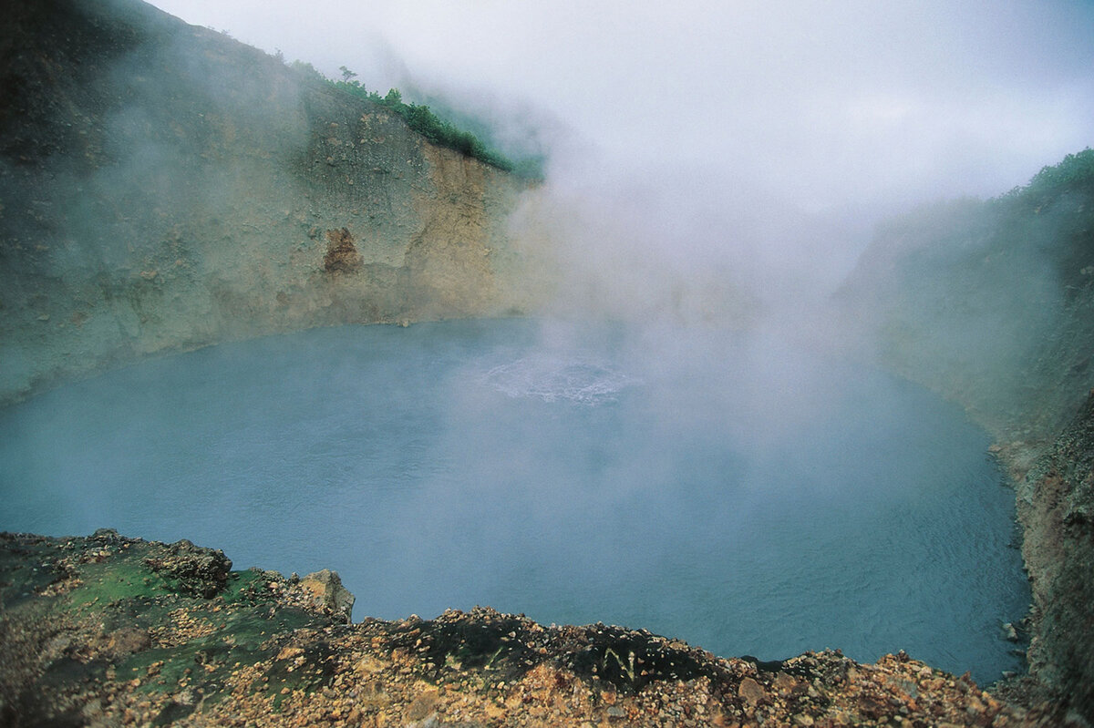 Кипящее озеро Boiling Lake