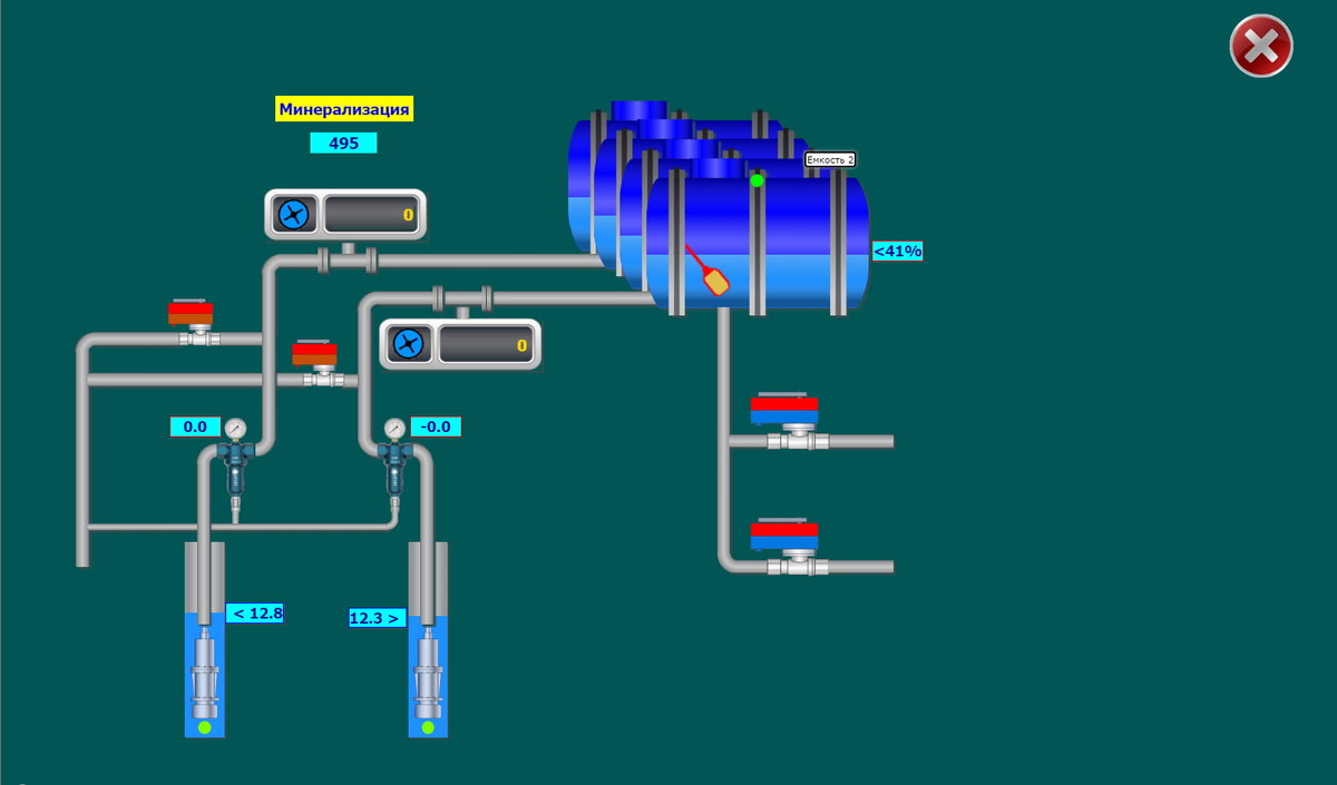 Мнемосхема 1.