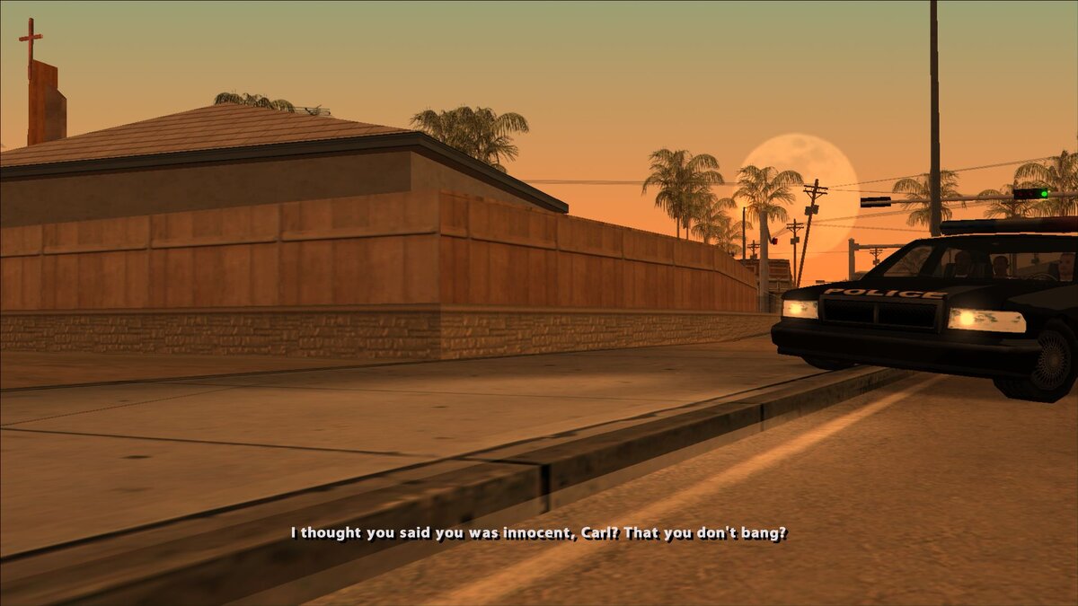 Вся поездка очень кинематографична, только посмотрите на эти Луну и пальмы