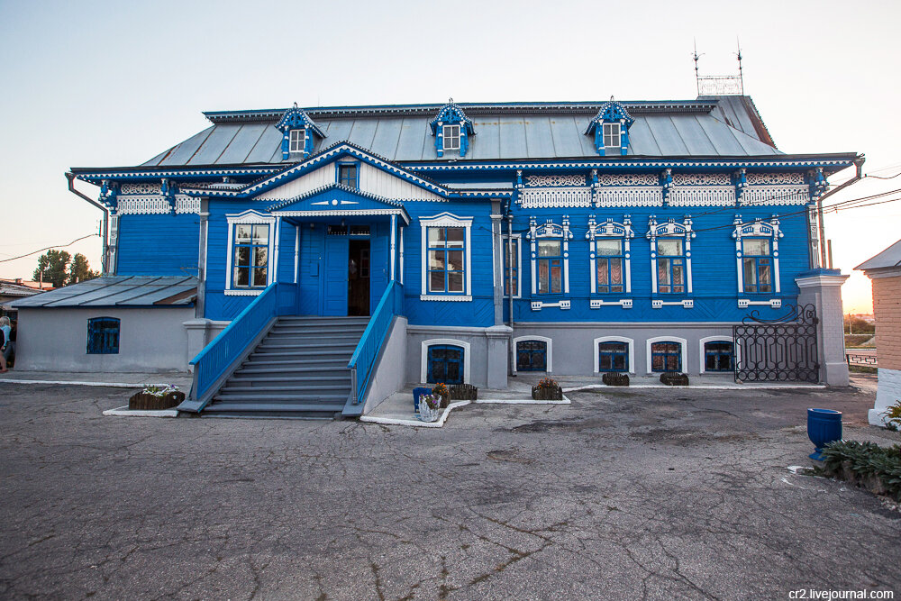 "Дом с привидением". Особняк городского главы Чернухина, ныне Выставочный зал - филиал Сызранского краеведческого музея. Сырзань, Самарская область 