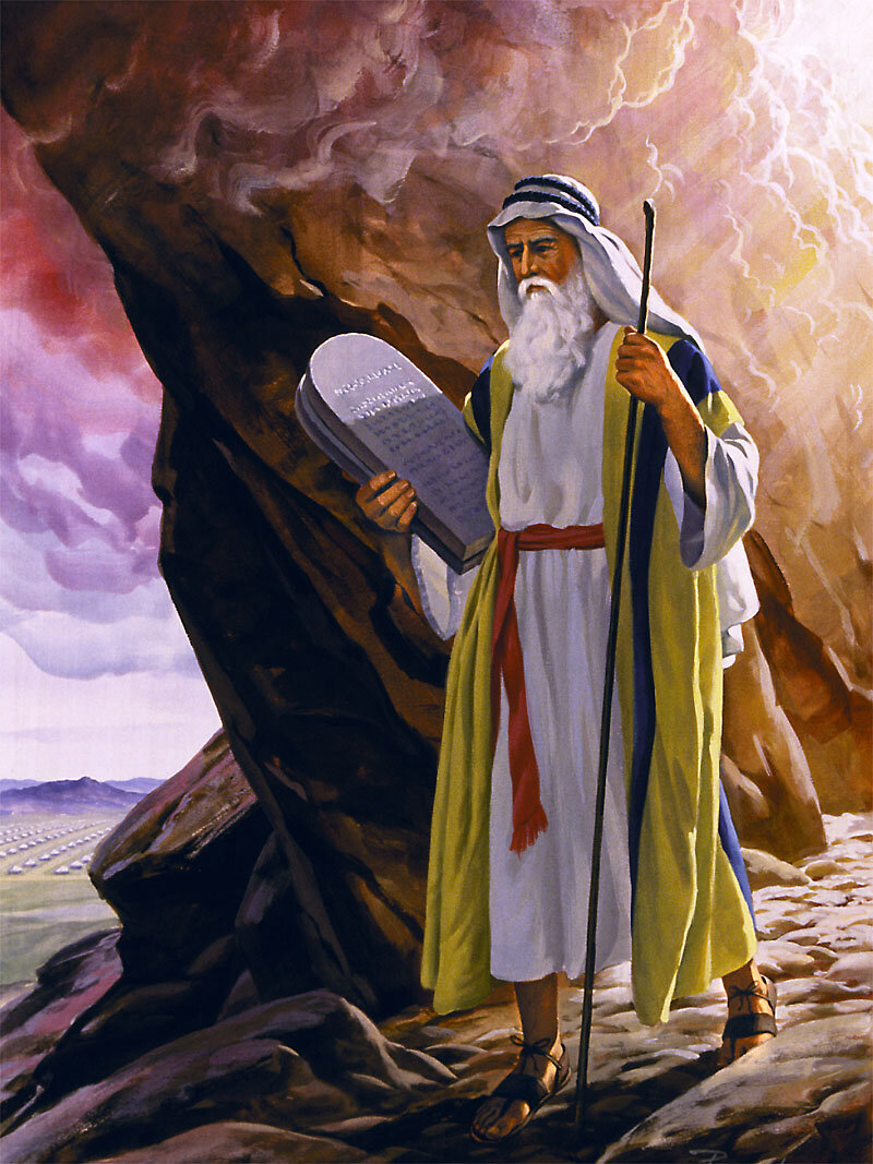 Вручение моисею скрижалей история 5 класс