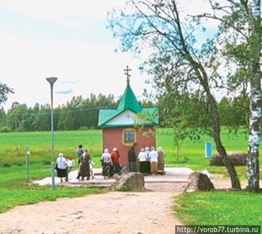 Святой источник в Пюхтицком женском монастыре в Эстонии