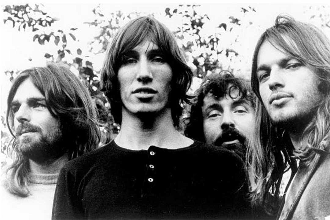 Английская группа Pink Floyd в 1973 году.