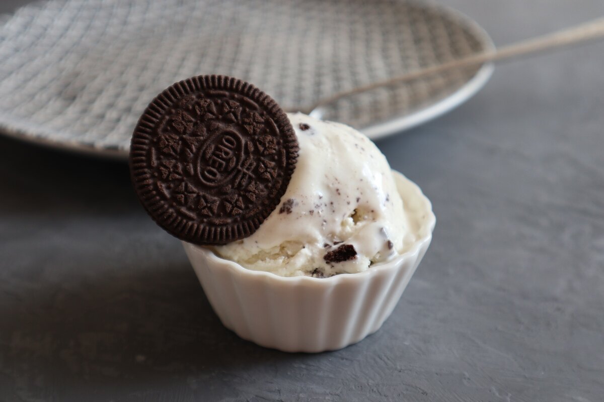 Рецепт мороженого с орео