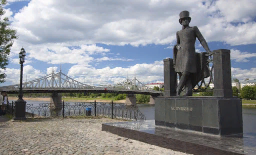 "Пушкин в дороге", Тверь