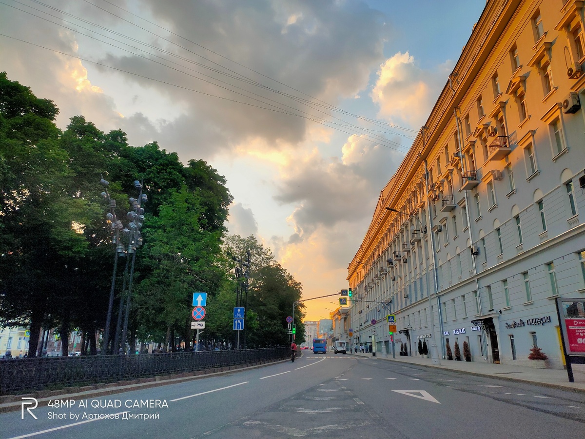 Никитский бульвар, июнь 2020. Фото Артюхов Д.