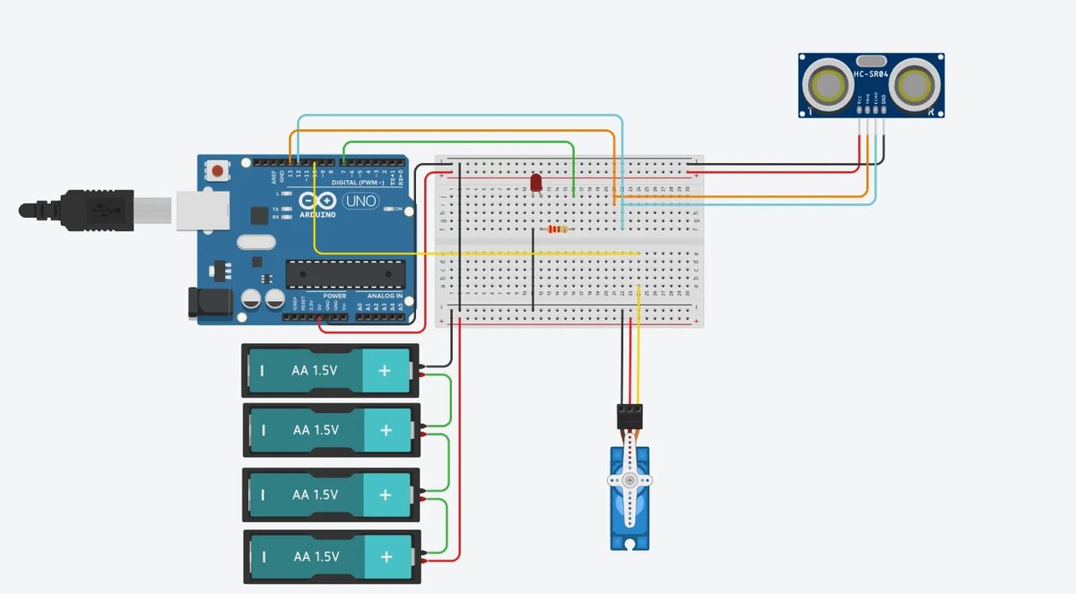 Проект arduino передача данных с помощью ультразвука