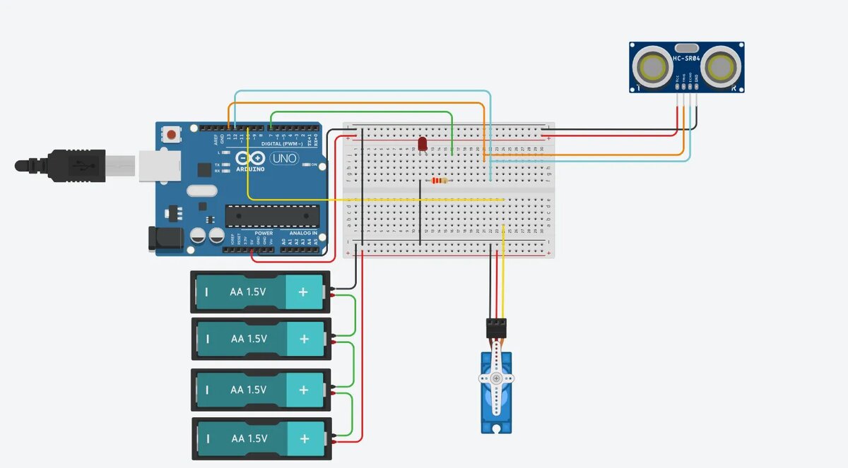 Hc sr04 схема подключения без ардуино