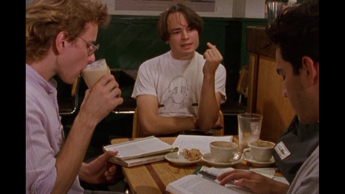 "Бездельник": Известно, что сам Линклейтер изучал литературу в универе Хьюстона