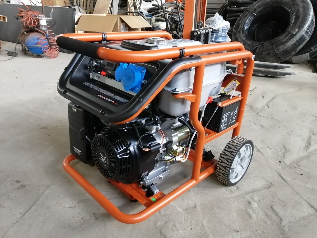   Электрогенератор ZONGSHEN KB 7000 E. Фото с нашего склада