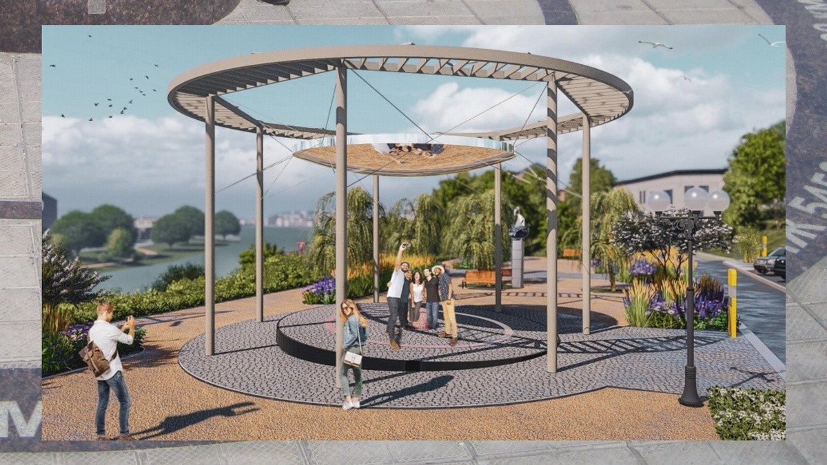 Проект обновленного "Пупа земли" в Кунгуре