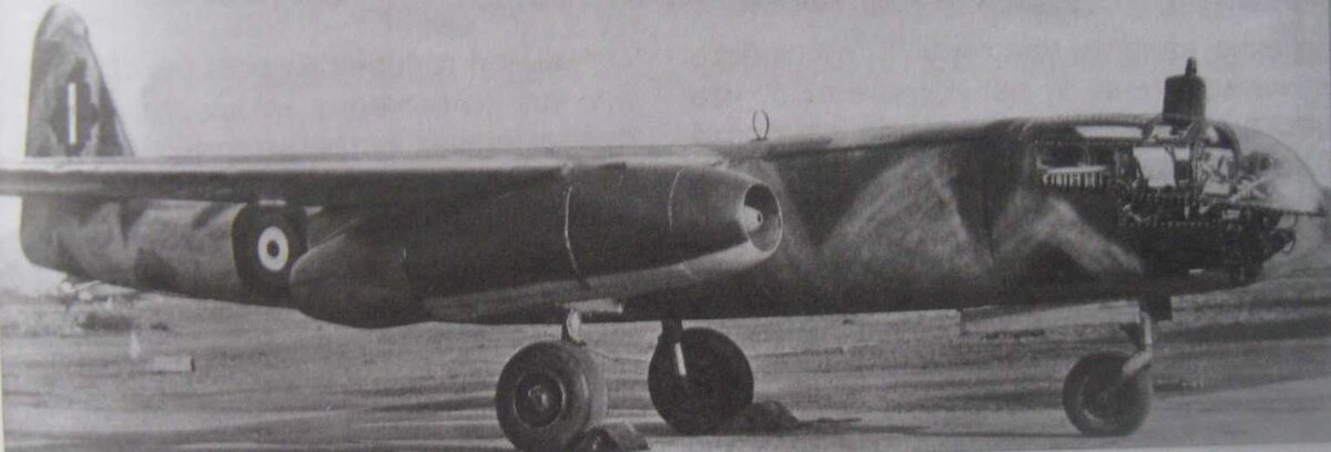 Трофейный Arado. Фото из журнала "Моделист Конструктор"