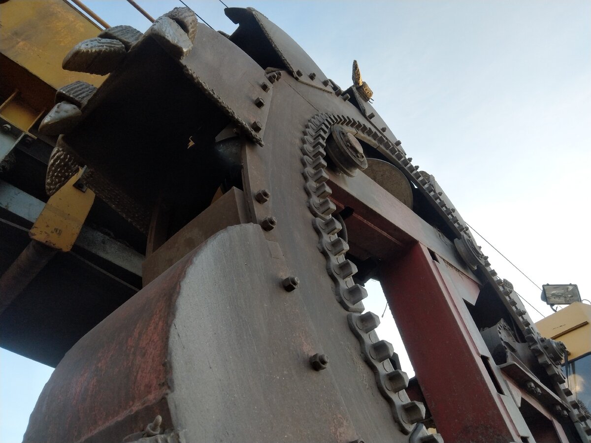 Ротор с десятью ковшами