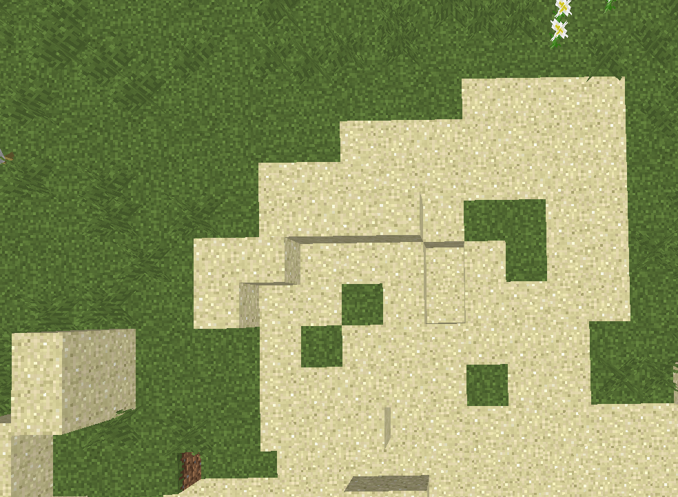 Трава и песок без Overlay CTM ---> листай вправо!