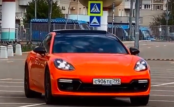 Porsche Panamera в исполнении Orange Editio