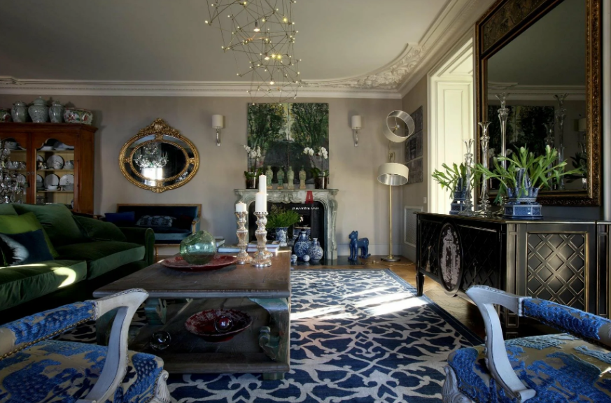 Эклектика – это смешение довольно близких по сути стилей – например, классический стиль и модерн в его изначальном понимании