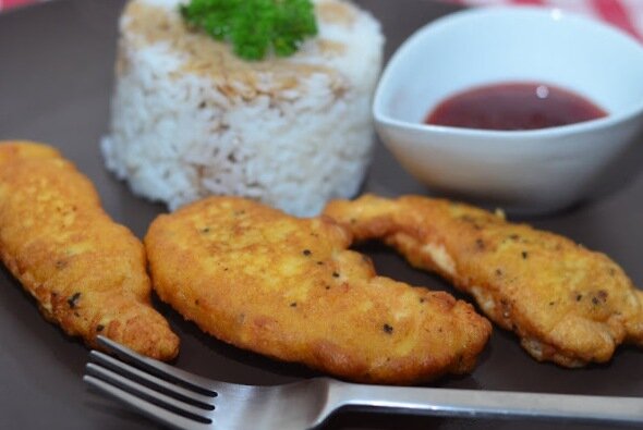 Куриное филе в кляре