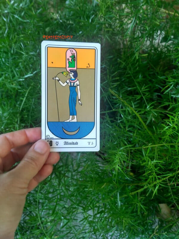 50 – La Afinidad – Близость, связь. Египетское Таро.