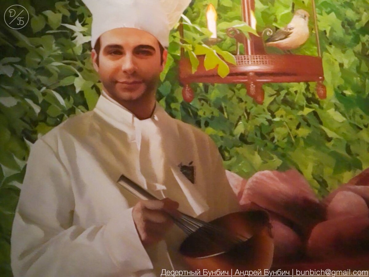 Фрагмент картины из ресторана The САД