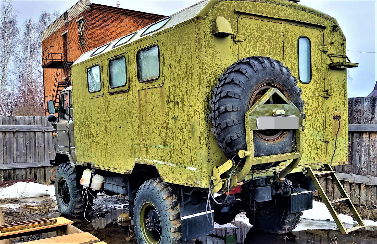 КУНГ на шасси ГАЗ-66