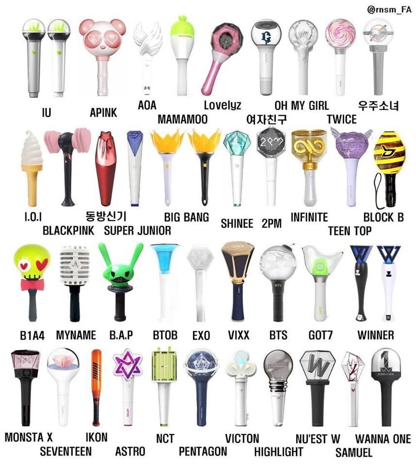 K-pop Lightsticks 