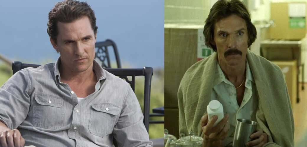 Кадры из к/ф "Линкольн для адвоката" (2011) и "Далласский клуб покупателей" (2013)