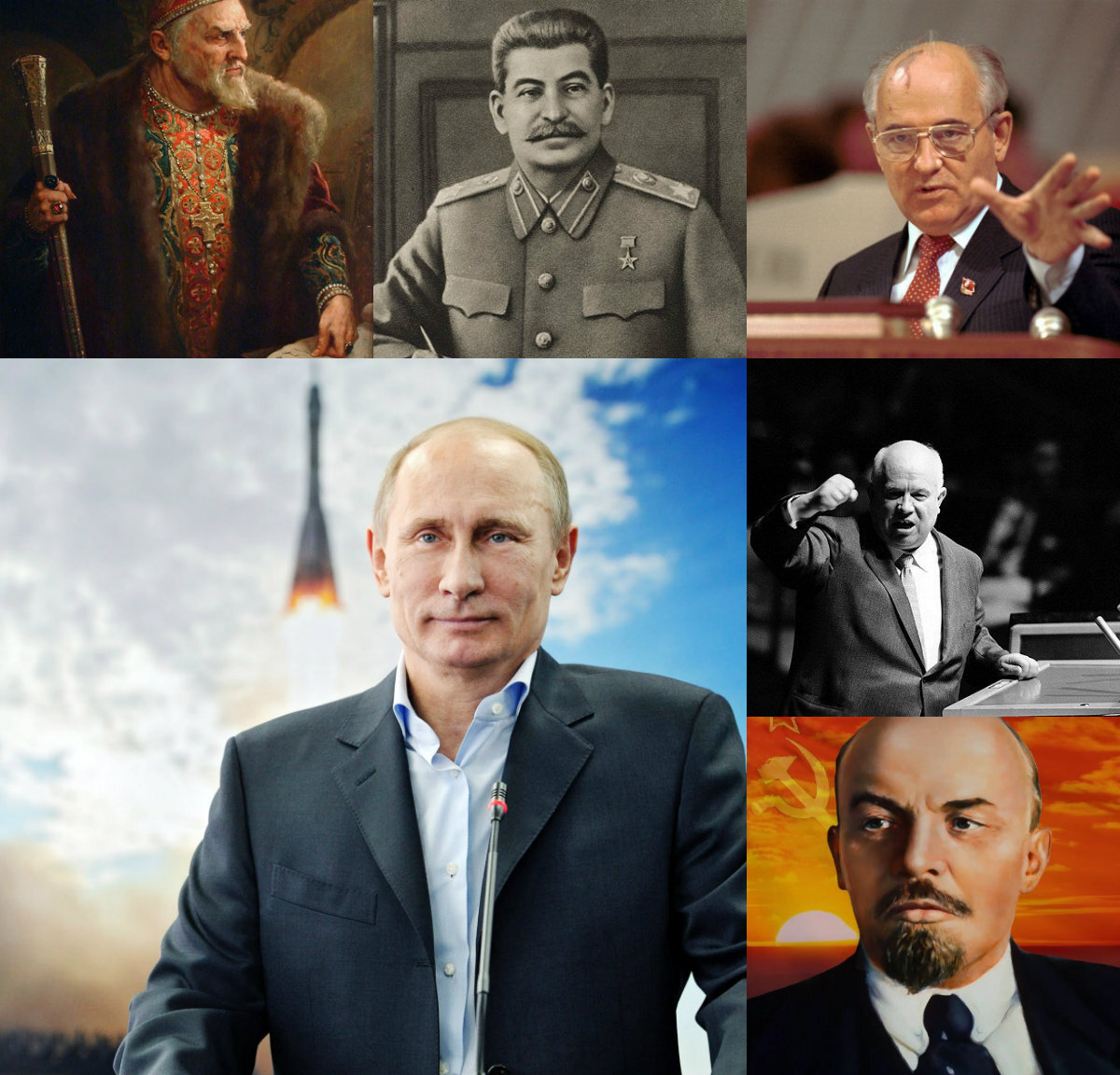 Главы правления россии