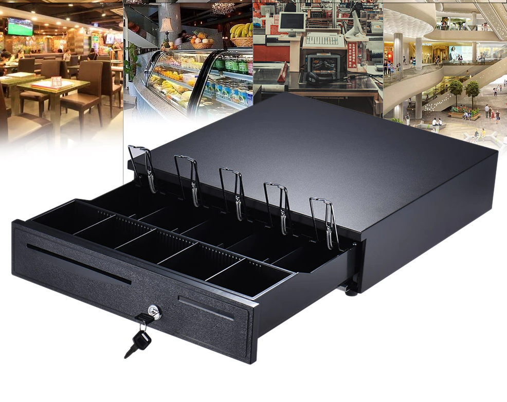 Горизонтальный денежный ящик для ритейла