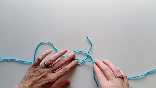 Ткацкий узел. Как соединить кончики нитей. Крепкий узел.
