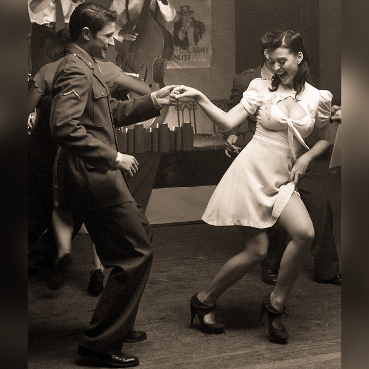 Lindy Hop танцоры