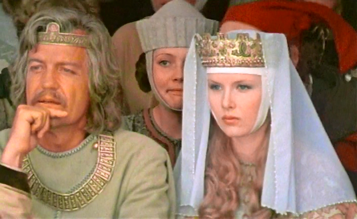 Сэр Седрик и его племянница леди Ровена